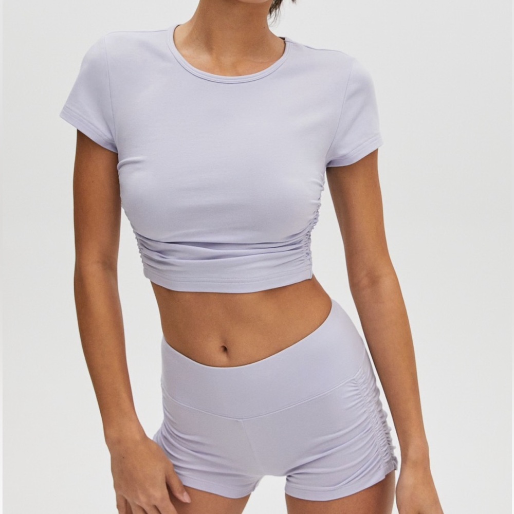 TNA stretchy crop top